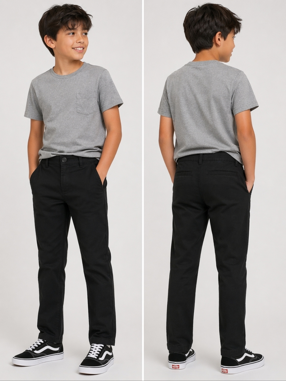 Place Black Kids Casual Pants